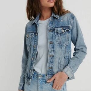 Lucky Brand The Tomboy Trucker Denim Jacket